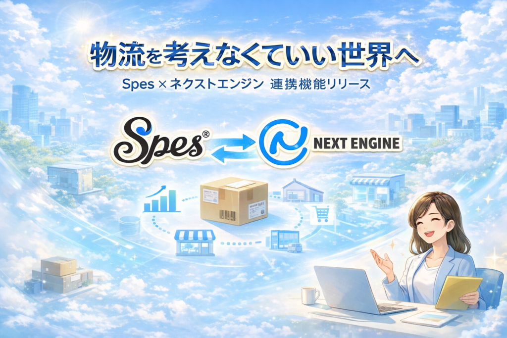 物流を考えなくていい世界へ - Spes × ネクストエンジン 連携機能リリース